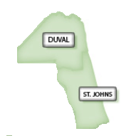 Duval and St. Johns County