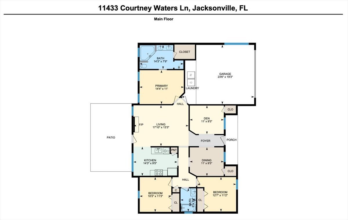 11433 Courtney Waters Ln floorplan