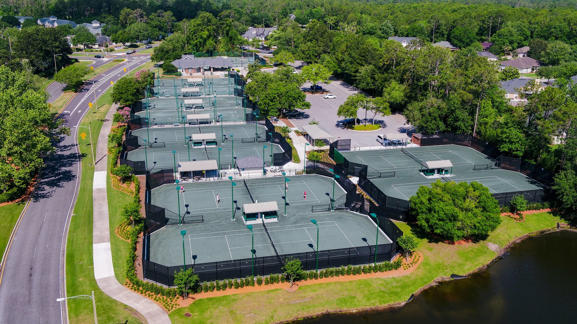 Tennis Courts at Eagle Harbor