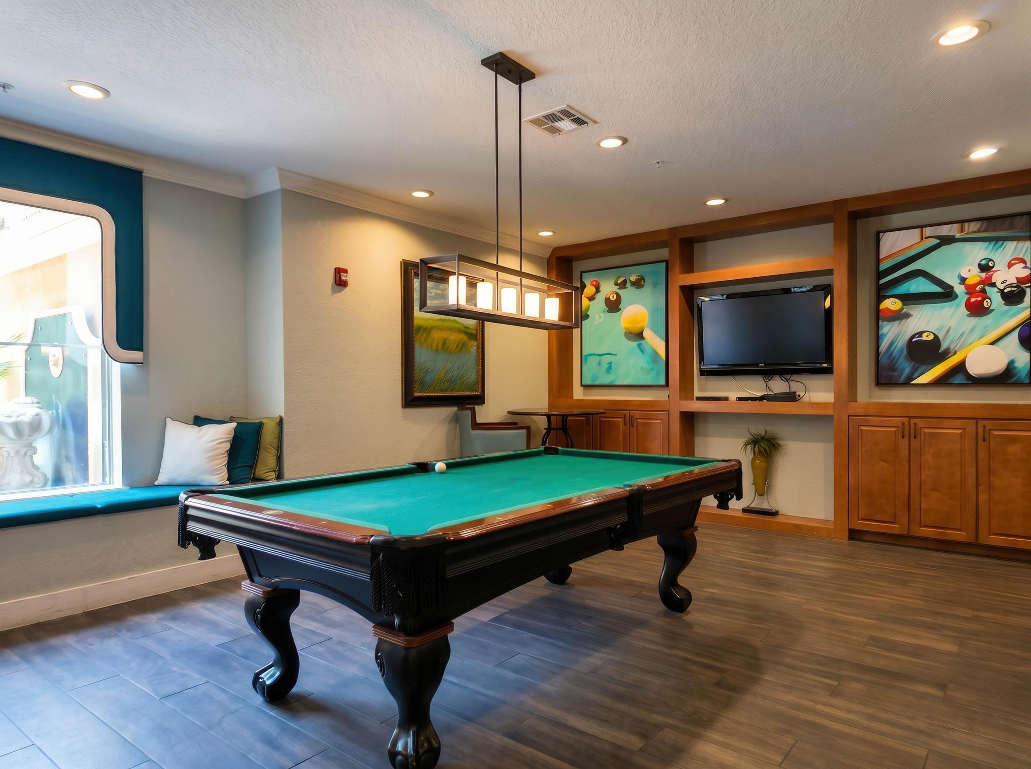Game Room Pool Table